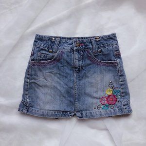 Girls Jean Skort